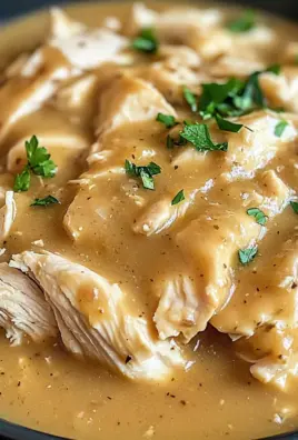 Crockpot Chicken and Gravy