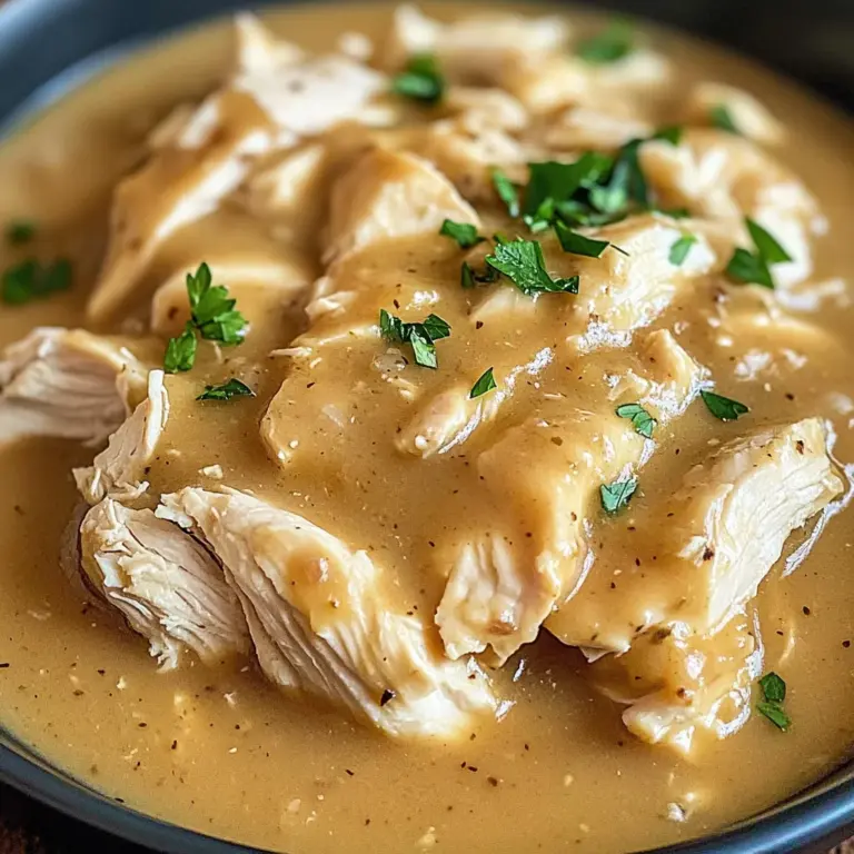Crockpot Chicken and Gravy