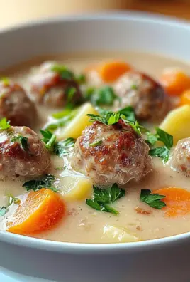Delicious Swedish Meatball Soup Recipe