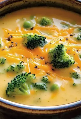 Easy Broccoli Cheddar Soup