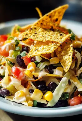 Easy Cowboy Cabbage Salad Recipe (with Creamy Chipotle Lime Dressing)