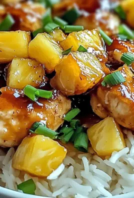 Easy Pineapple Chicken with Rice: A Flavorful Tropical Twist