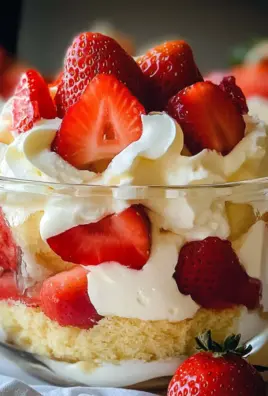 Easy Strawberry Shortcake Trifle