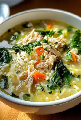 Greek Lemon Chicken Soup