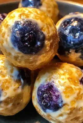 Lemon Blueberry Cottage Cheese Protein Bites