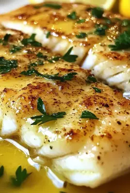 Lemon Butter Fish Fillet