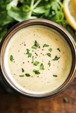 Lemon Garlic Tahini Dressing