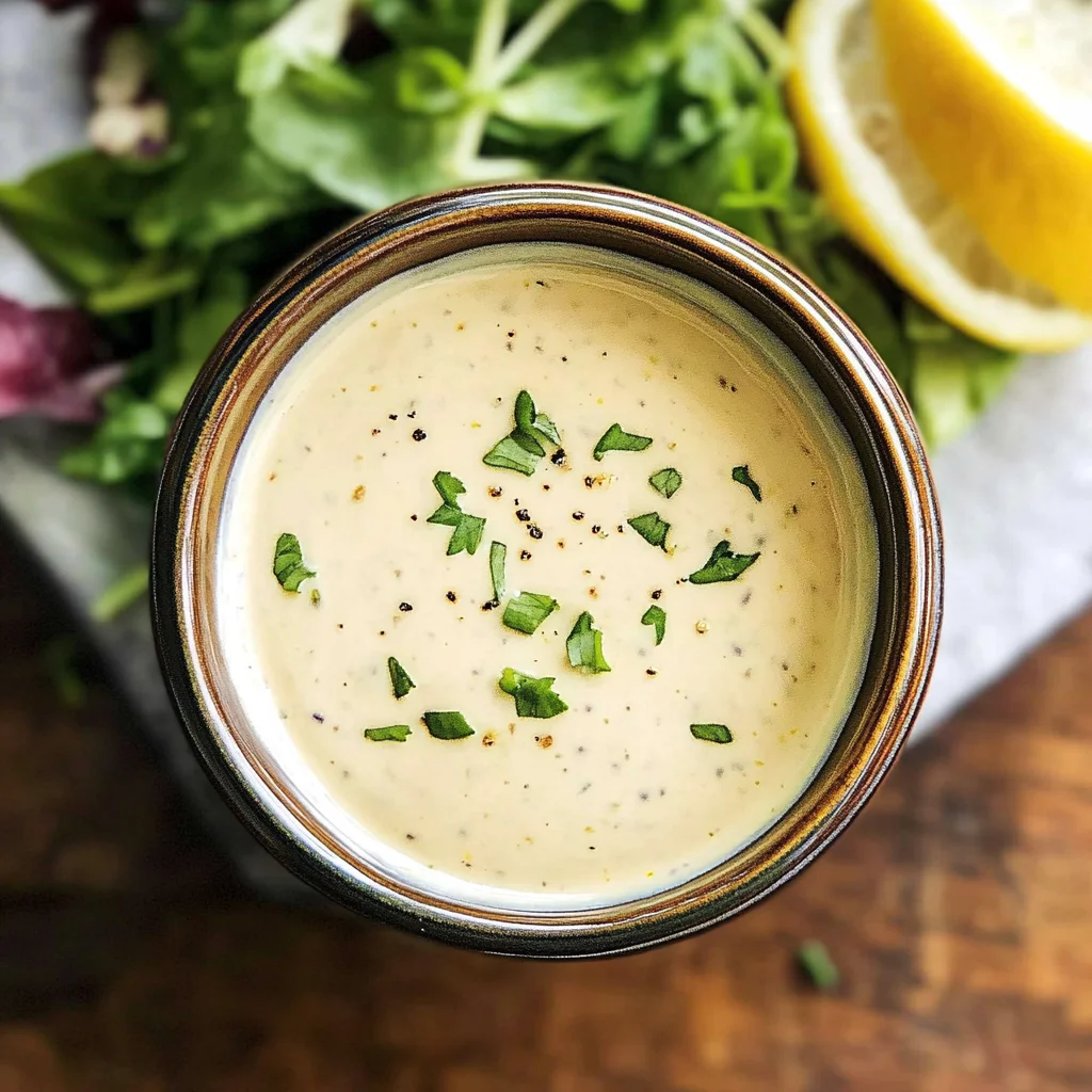 Lemon Garlic Tahini Dressing