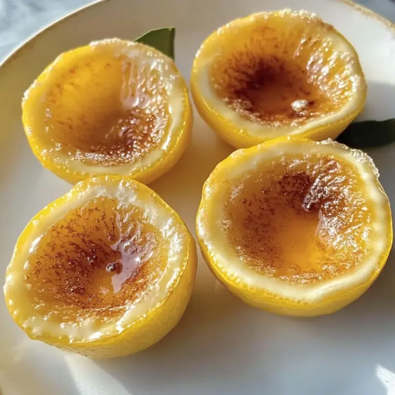 Lemon Posset Brûlée