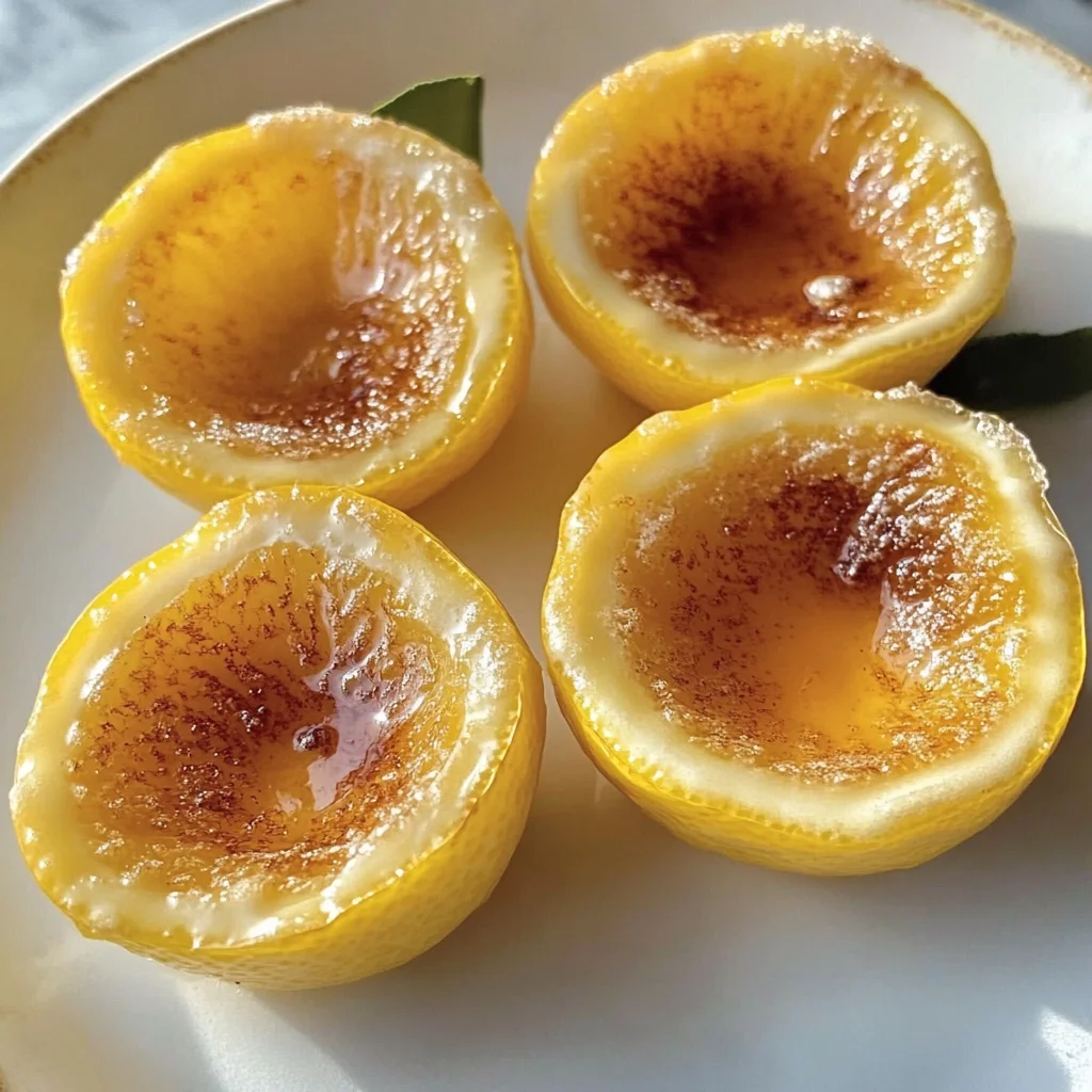 Lemon Posset Brûlée