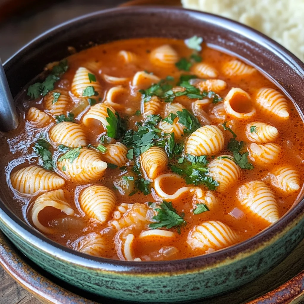 Mexican Sopa de Conchas