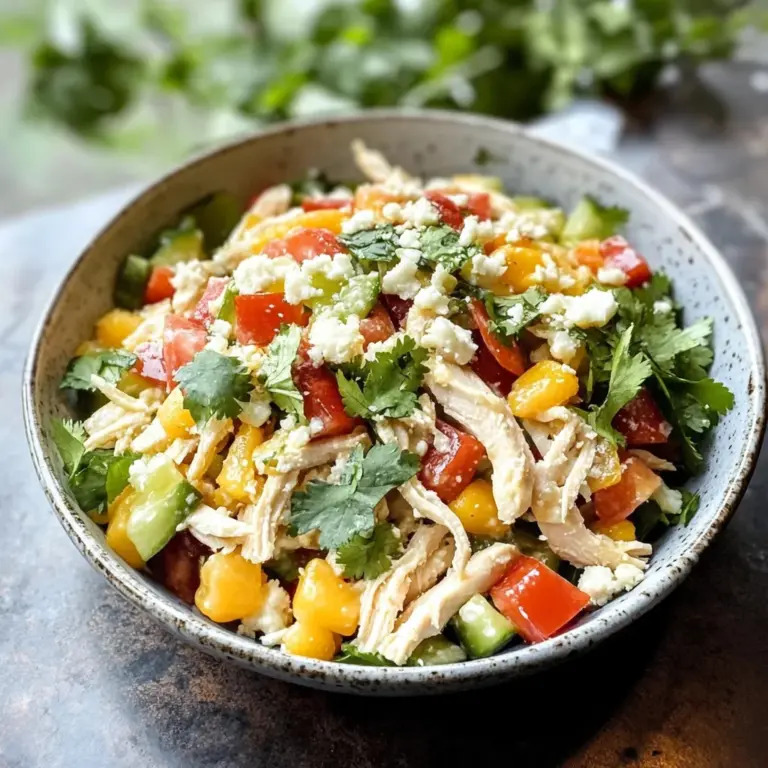 Peruvian Chicken Salad