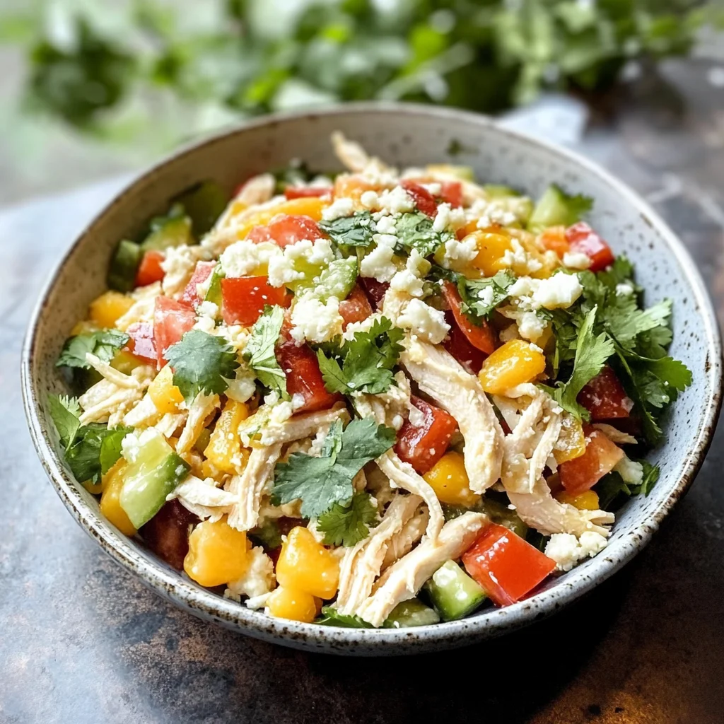 Peruvian Chicken Salad