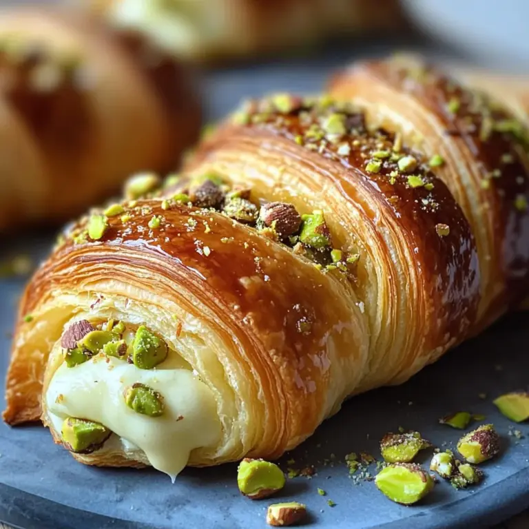 Pistachio Croissant Recipe