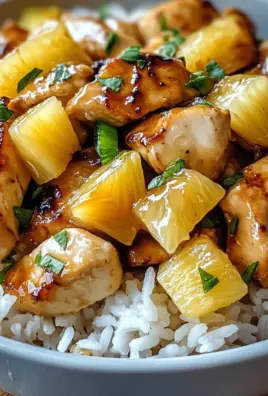 Pollo Piña Arroz