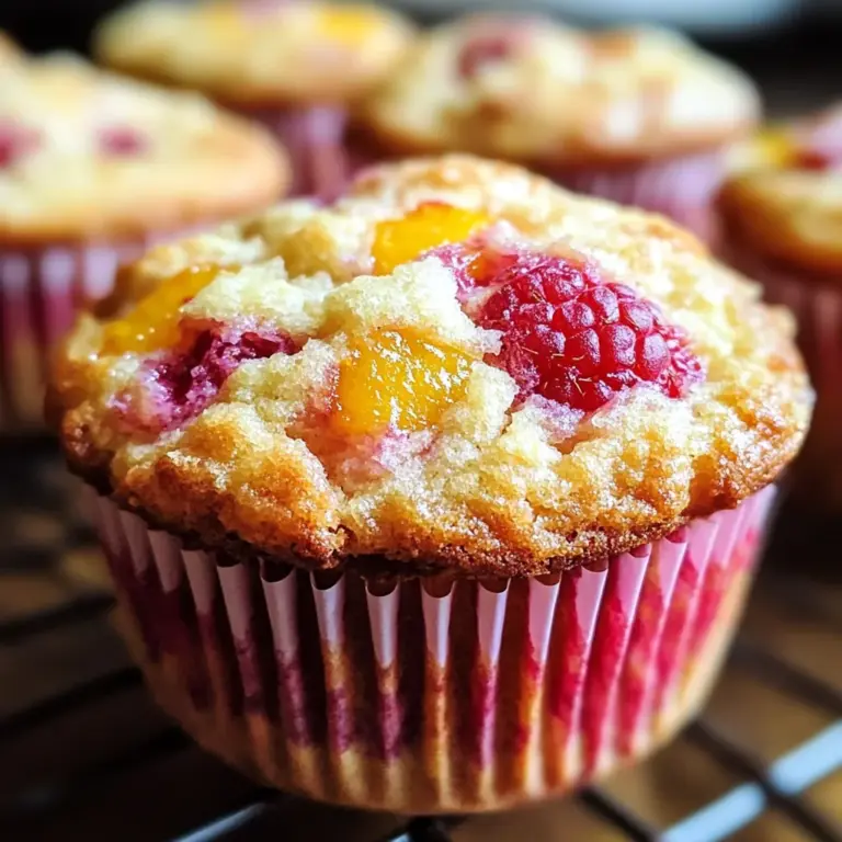 Raspberry Peach Muffins: An Amazing Ultimate Recipe to Try Today