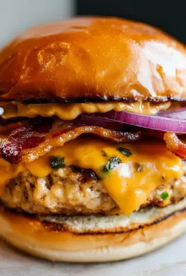 Smash Chicken Burger