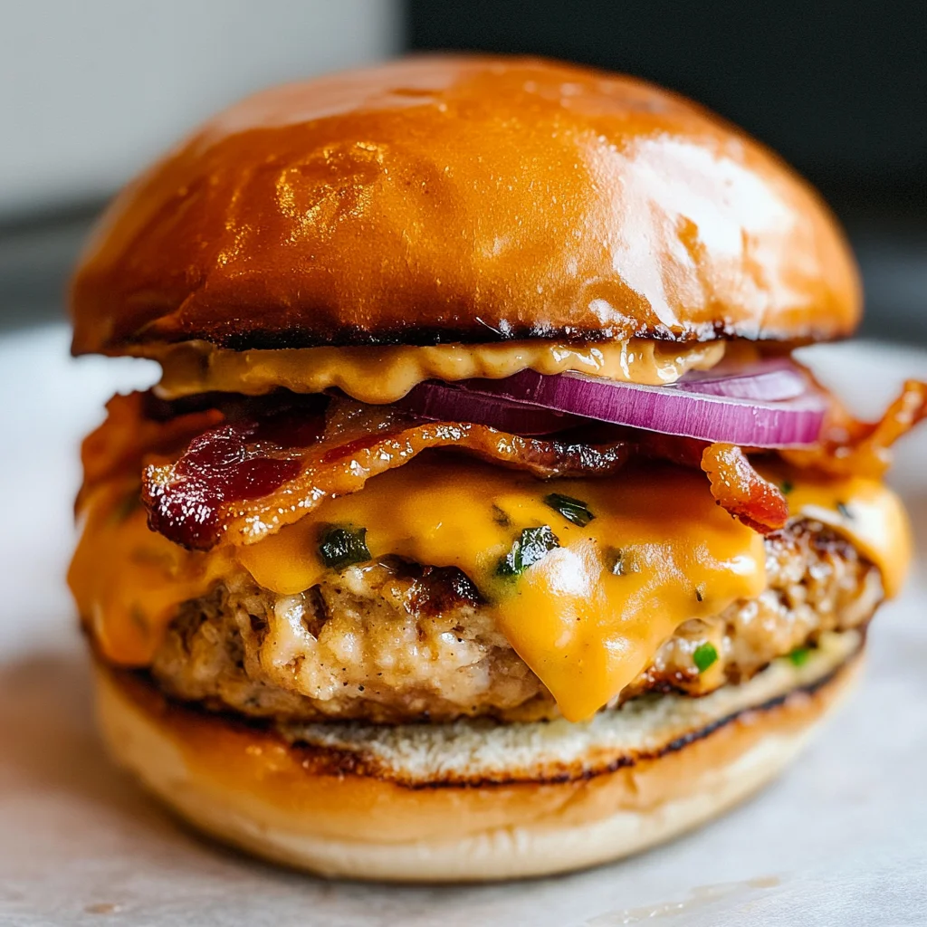 Smash Chicken Burger