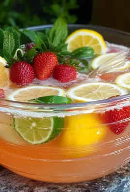 Sparkling Lemonade Punch Recipe