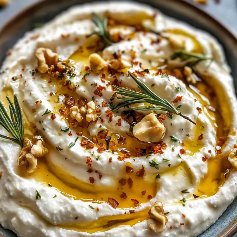 Spicy Ricotta Dip with Hot Honey