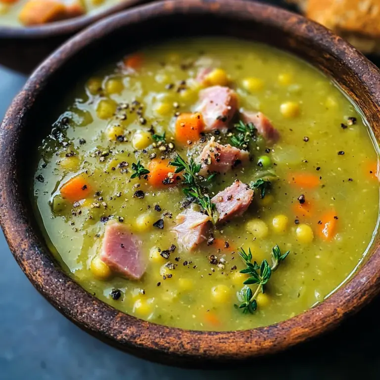 Split Pea Soup Recipe