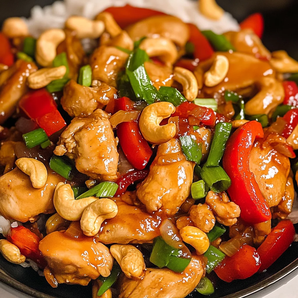 Thai Cashew Chicken