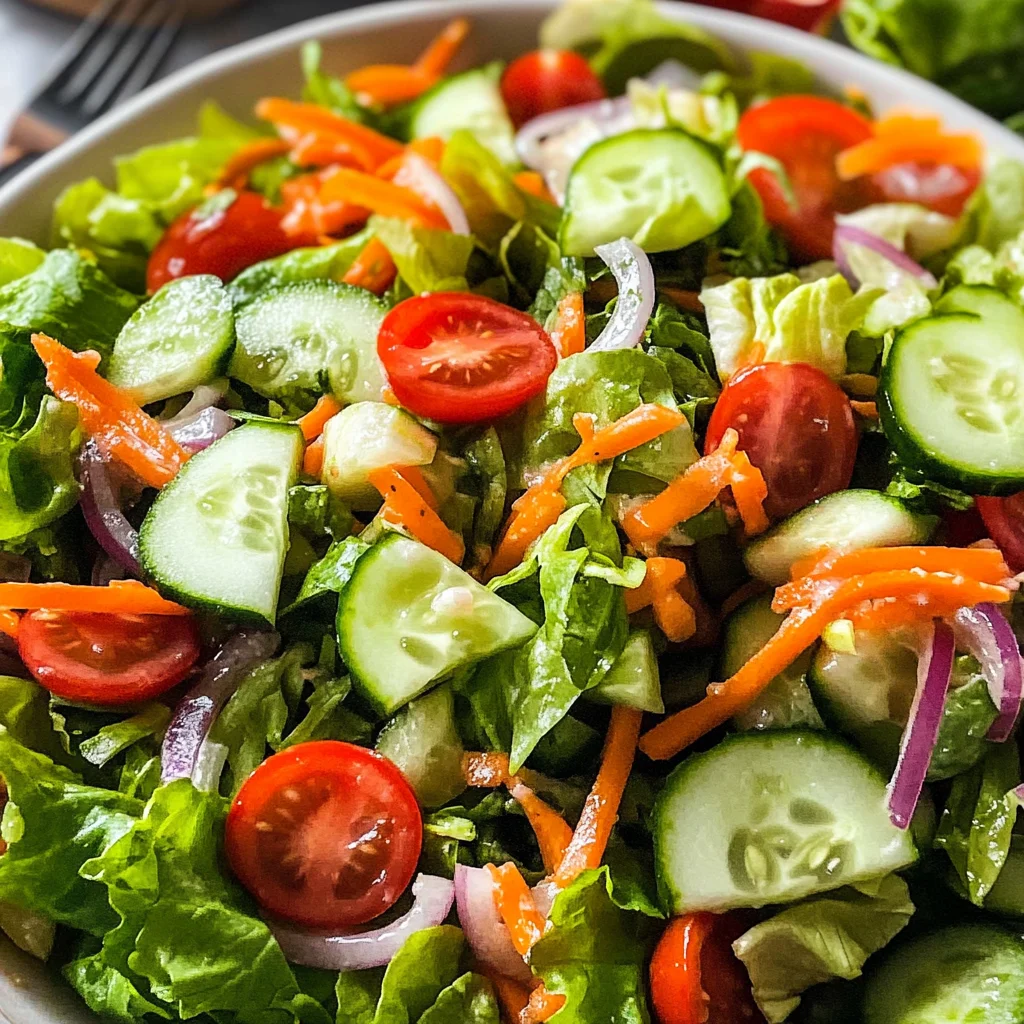 Traditional House Salad