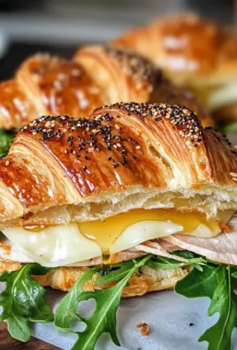 Turkey and Havarti Croissant Sandwich
