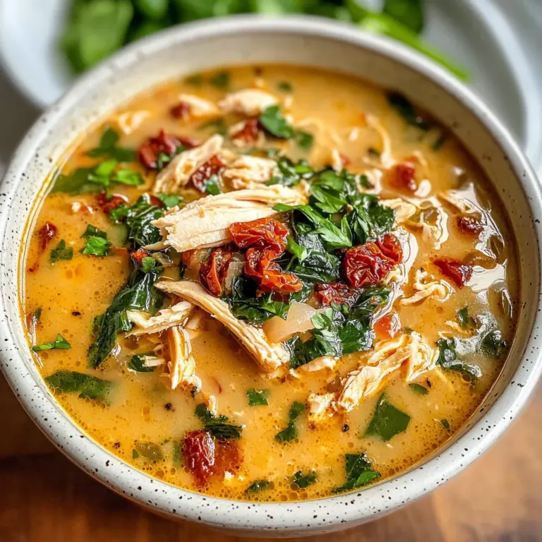 Tuscan Chicken Soup